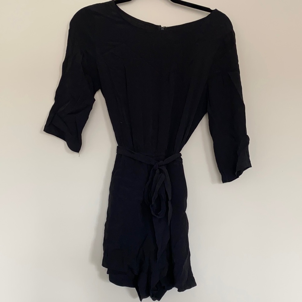Romper with belt